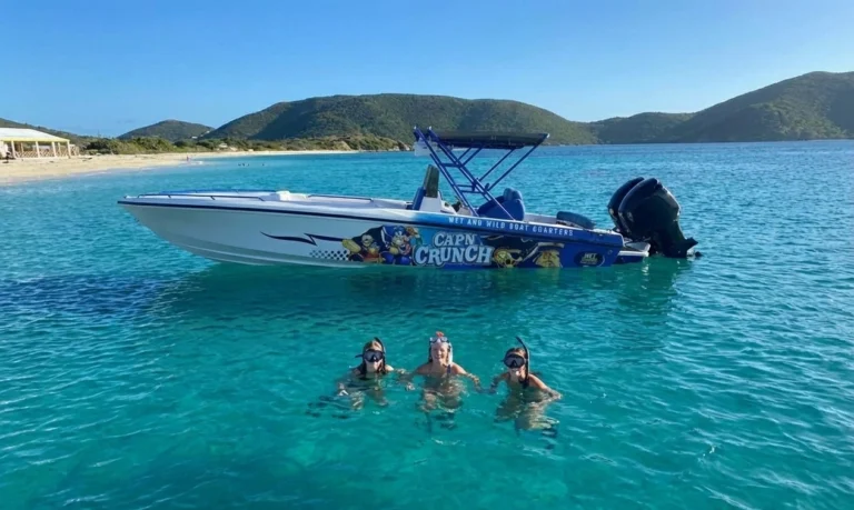image of three ladies on a Wet and wild snorkling trip